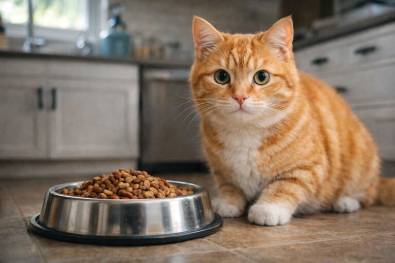 Kodėl katė kartais atsisako ėsti - galimos priežastys