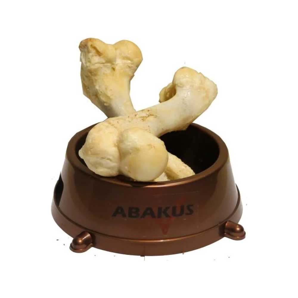 Abakus džiovinti kiaulės kaulai, balti, 10 vnt.
