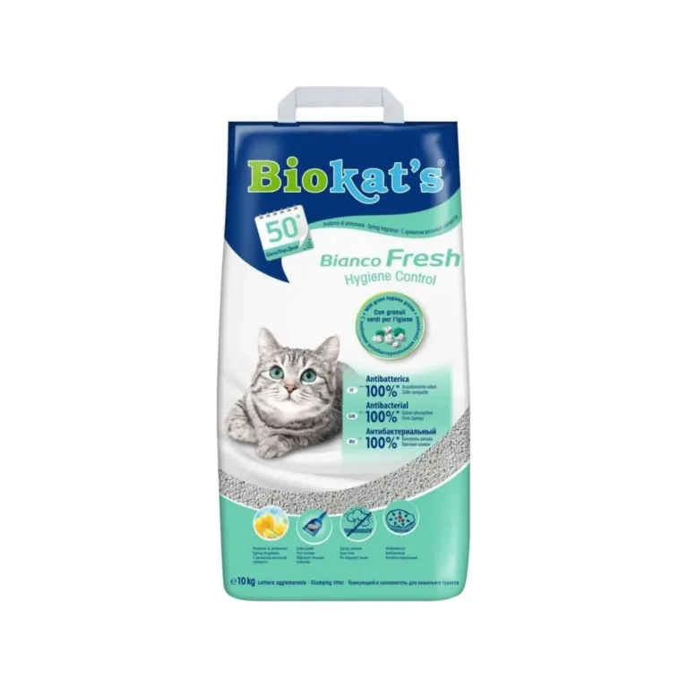 Biokat's Bianco Fresh Hygiene Control baltas, 10 kg
