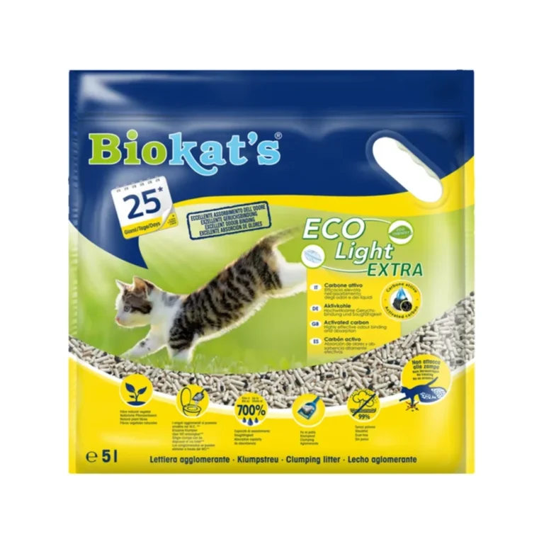 Biokat's Eco Light Extra su aktyvuota anglimi, 5 l