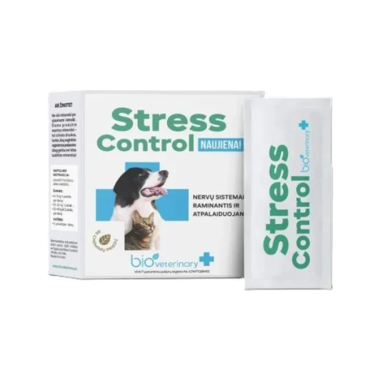 Bioveterinary Stress Control raminamasis pašaro papildas, 28 pakeliai