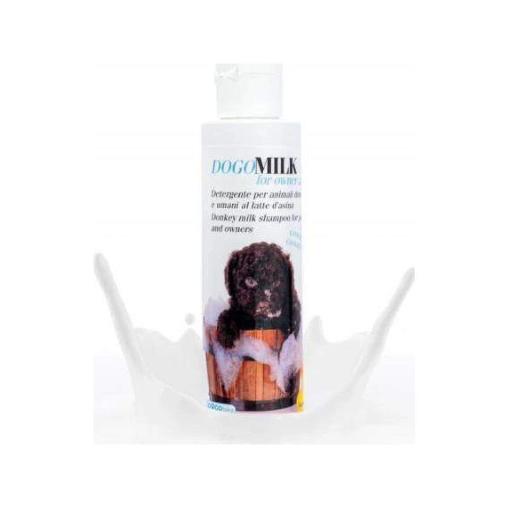 Dogoteka DogoMilk natūralus šampūnas su asilių pienu šunims ir katėms, 150 ml