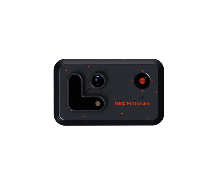 Enabot ROLA Pet Tracker GPS sekiklis augintiniams juodas su realaus laiko sekimu ir SOS mygtuku