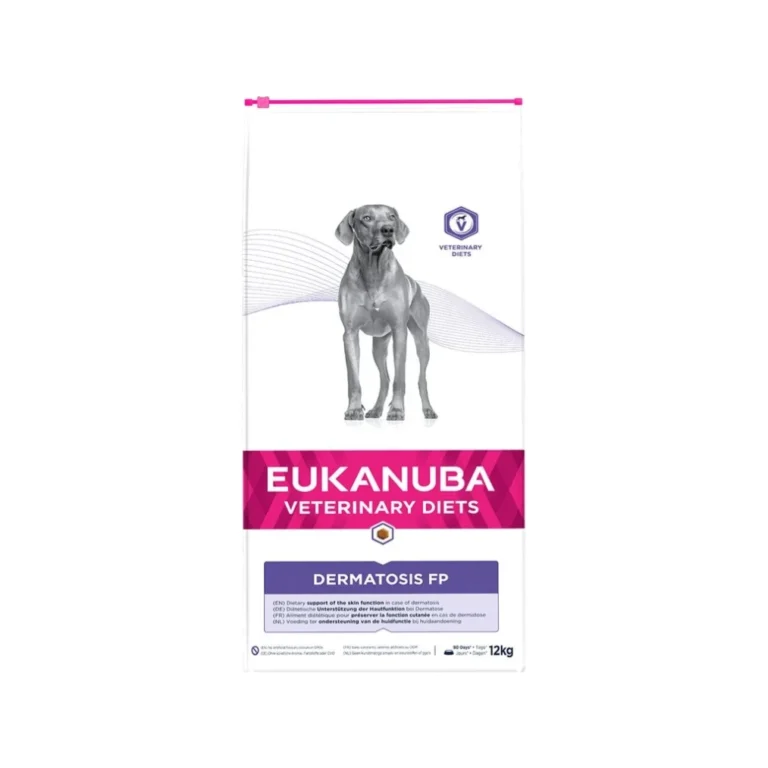Veterinarinis maistas šunims | Eukanuba Veterinary Diets Dermatosis FP, 12 kg