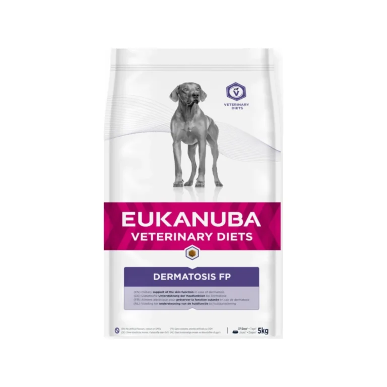 Veterinarinis maistas šunims | Eukanuba Veterinary Diets Dermatosis FP, 5 kg