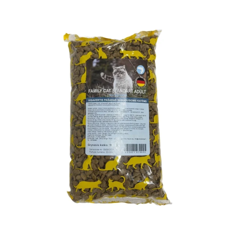 Family Cat Standart Adult su žuvimi, 1 kg