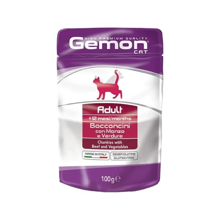 Gemon Adult su jautiena ir daržovėmis, 100 g