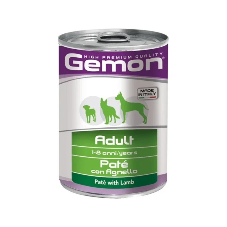 Gemon Adult paštetas su ėriena, 400 g