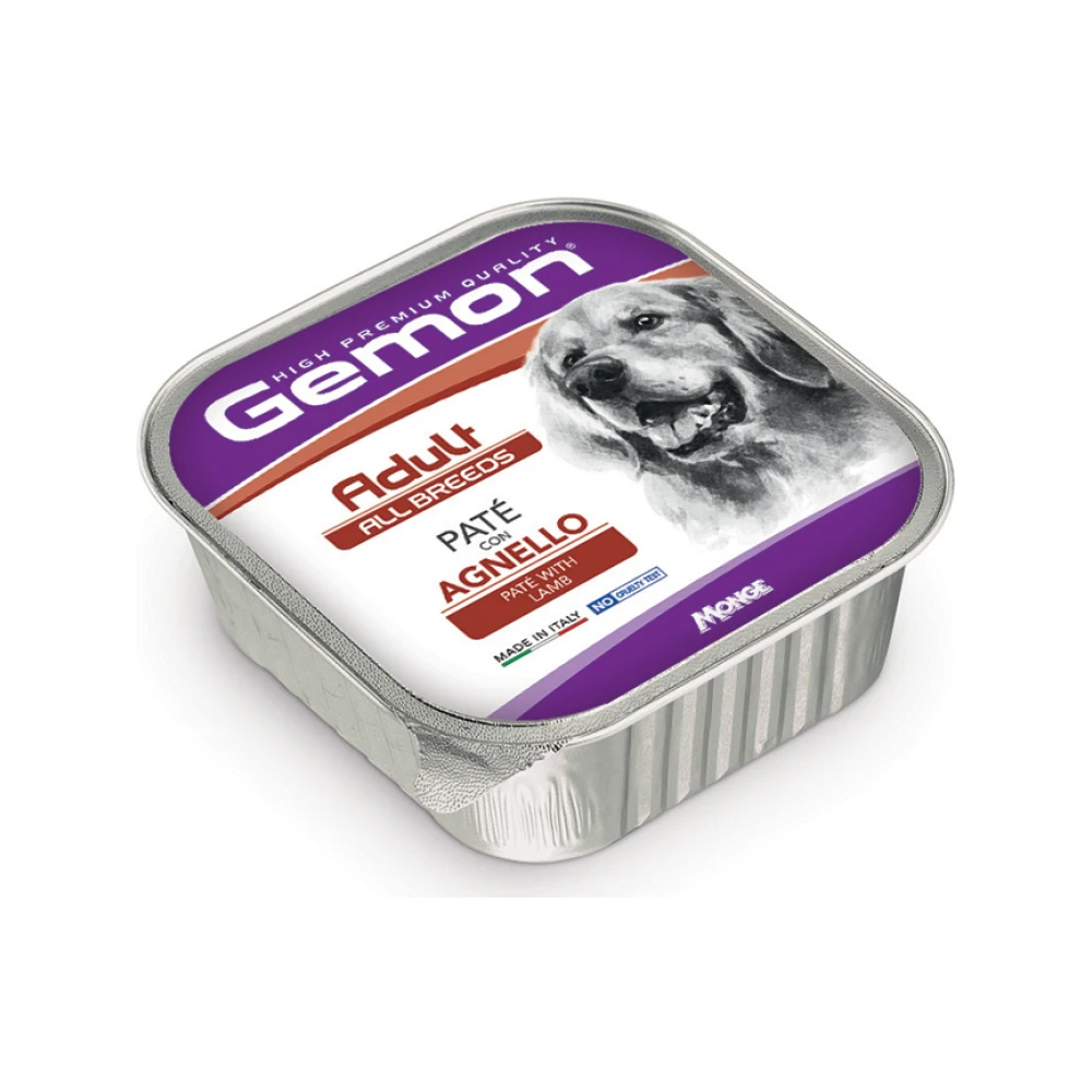 Gemon Adult paštetas su ėriena, 150 g