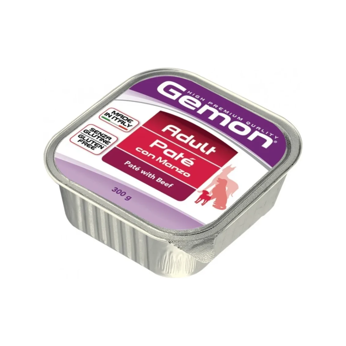 Gemon Adult paštetas su jautiena, 150 g