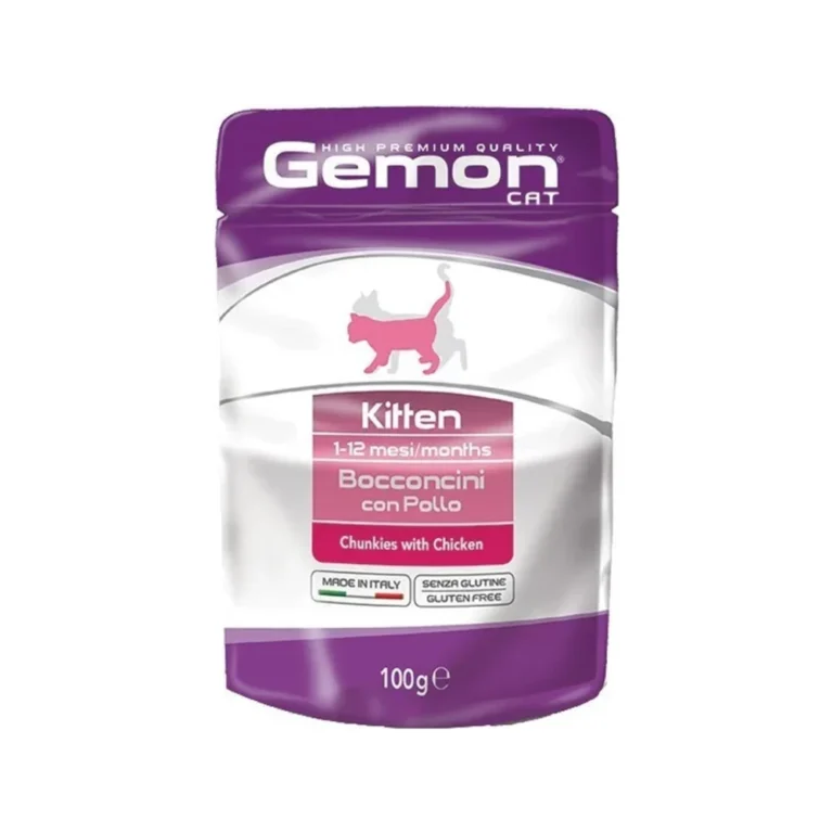 Gemon Kitten su vištiena, 100 g