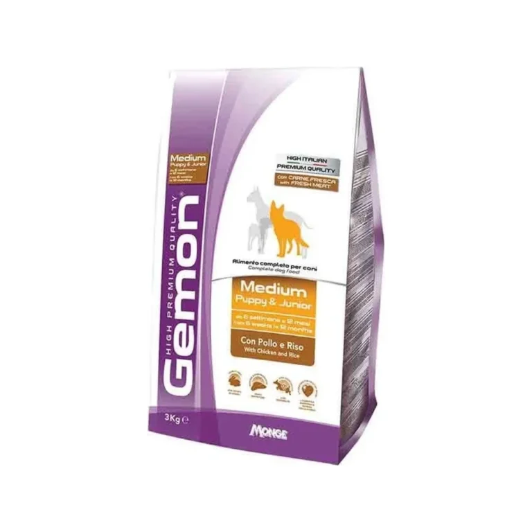 Sausas maistas šuniukams | Gemon Medium Puppy su vištiena ir ryžiais, 3 kg
