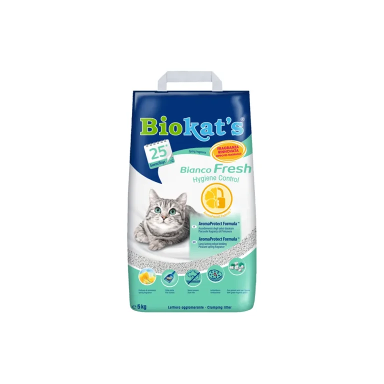 Gimborn biokat's bianco fresh baltas kraikas katėms 5kg