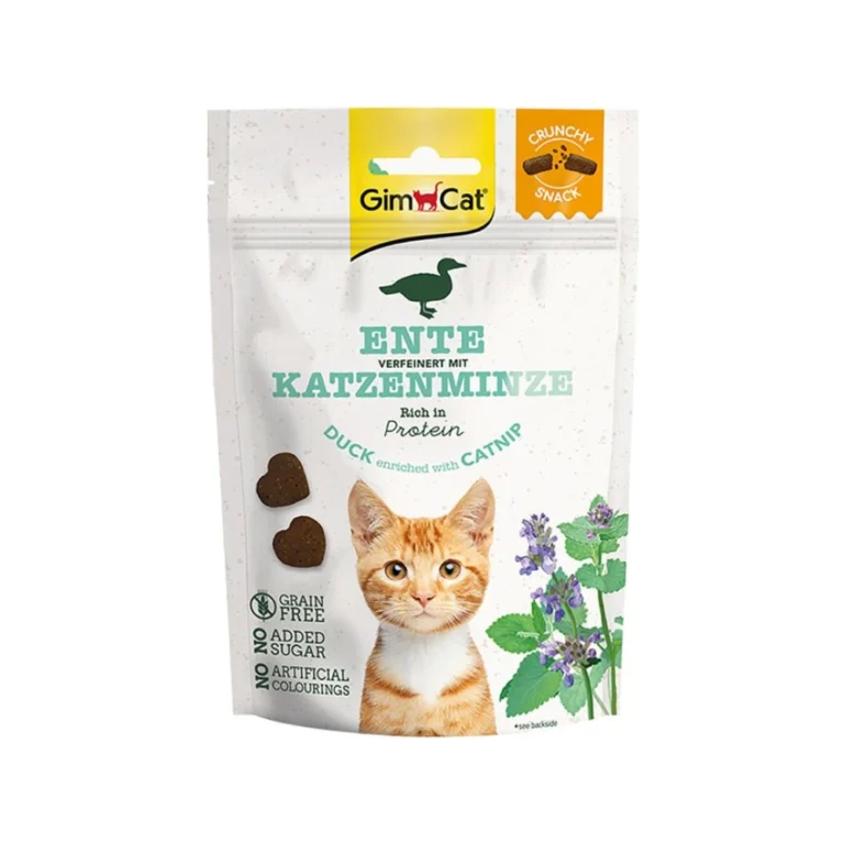 GimCat Crunchy Snacks su antiena ir katžole, 50 g