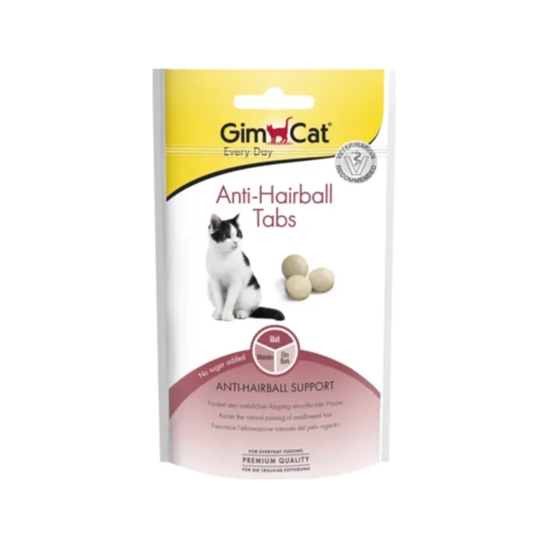 GimCat Malt Tabs nuo plaukų gumulų, 40 g