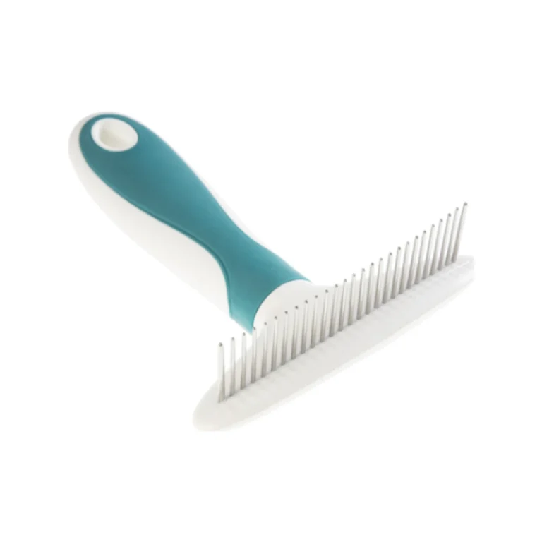 Gimdog Dematting Rake grėblys retais dantimis, 12 × 15 cm