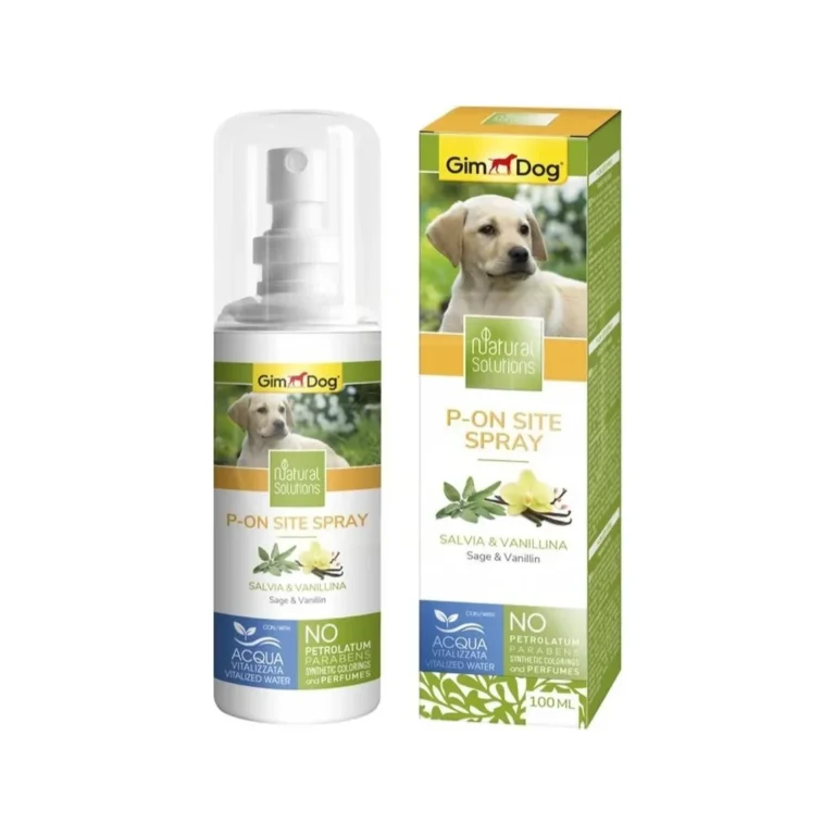 Priemonė šuniukų mokymui | GimDog P-On Site purškalas, 100 ml