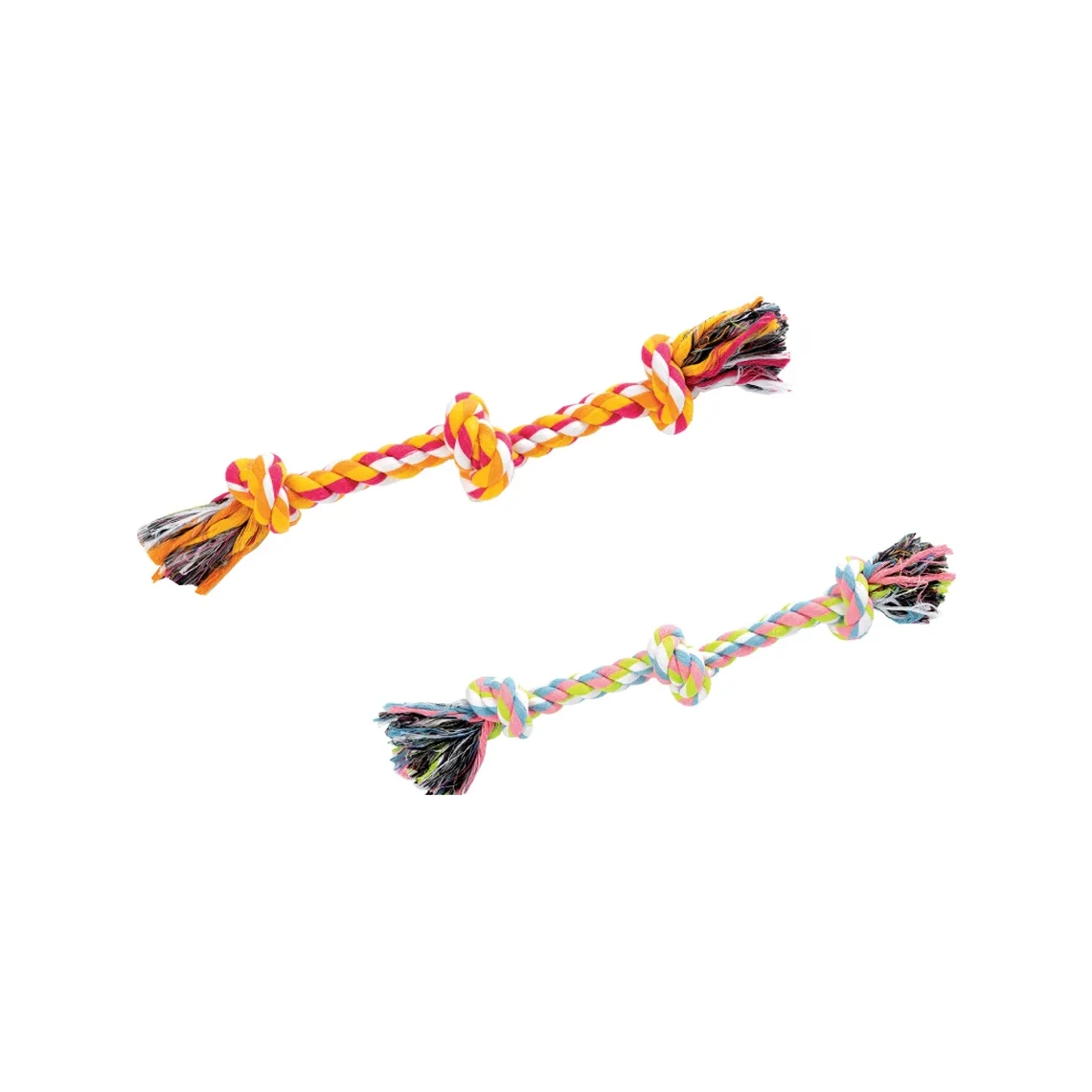 GimDog virvė su trimis mazgais, 43 cm