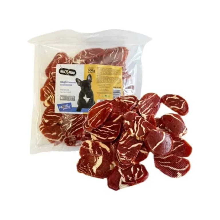 Hau&Miau marmurinės antienos riekelės, 500 g