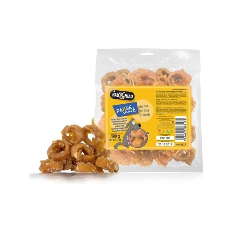 Hau&Miau menkės ir antienos juostelės, 500 g