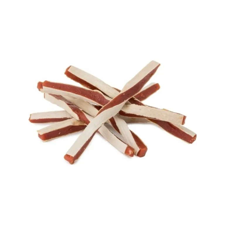Hau&Miau suktos ėrienos juostelės su menke, 500 g