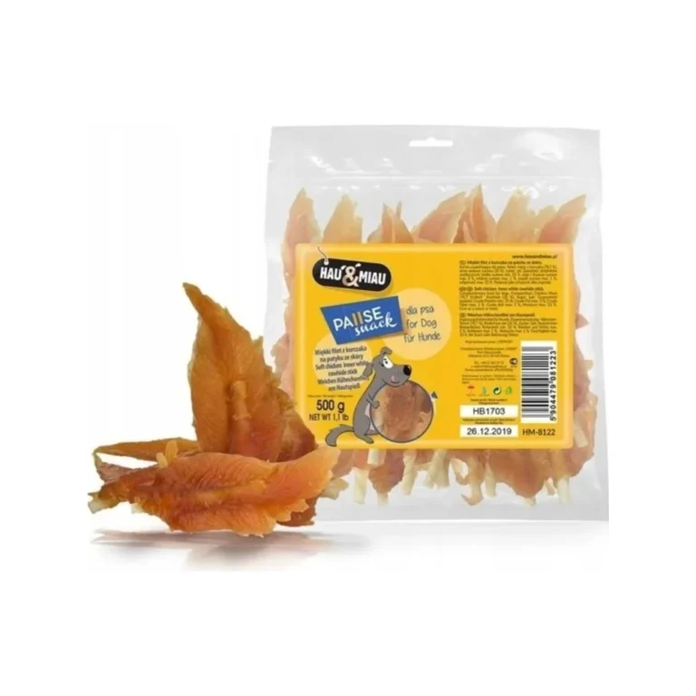 Hau&Miau vištienos filė ant kramtomų pagaliukų, 500 g