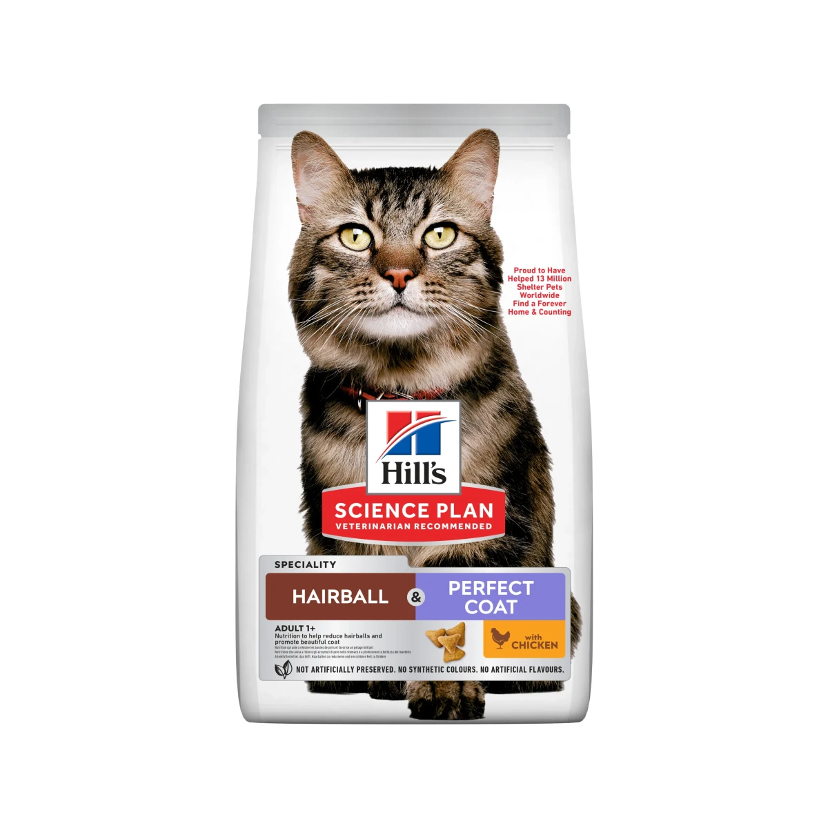Hill's Science Plan Adult Hairball & Perfect Coat, 1,5 kg