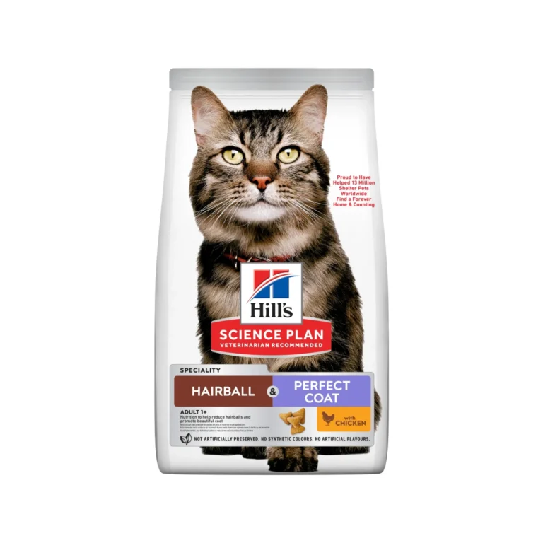 Hill's Science Plan Adult Hairball & Perfect Coat, 3 kg