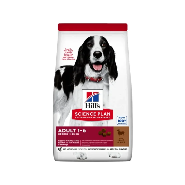 Hill's Science Plan Adult Medium Lamb & Rice, 14 kg