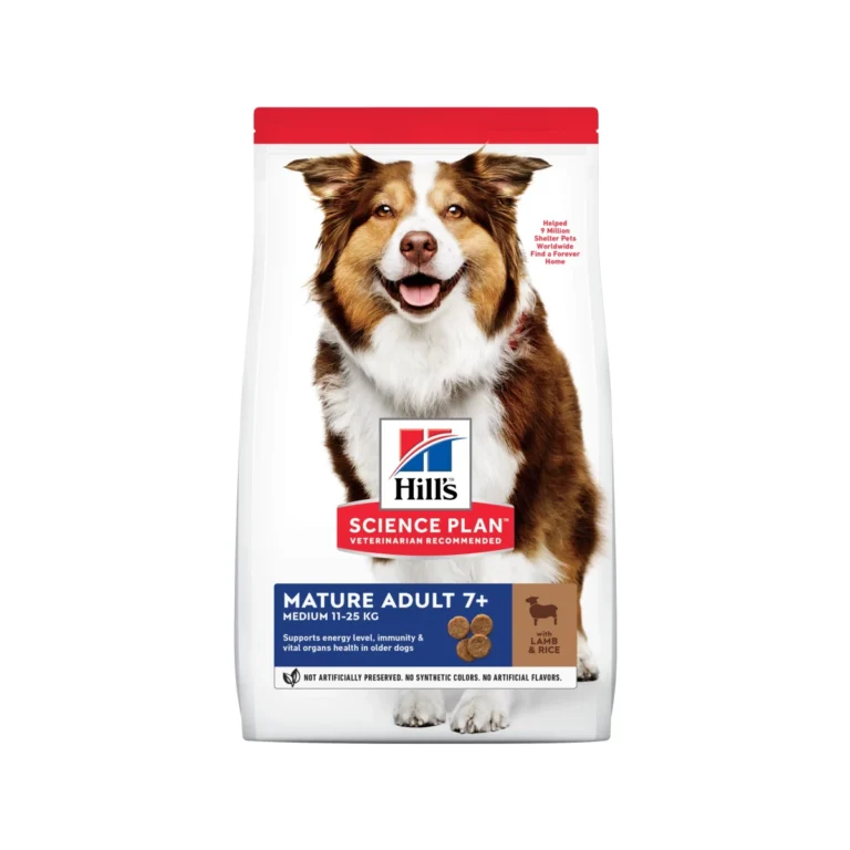 Hill's Science Plan Mature Adult 7+ Medium Lamb & Rice, 2,5 kg