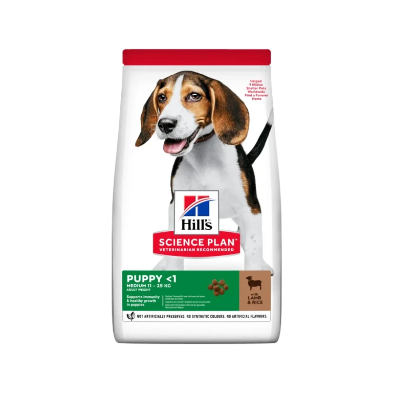 Hill's Science Plan Puppy Medium Lamb & Rice, 18 kg