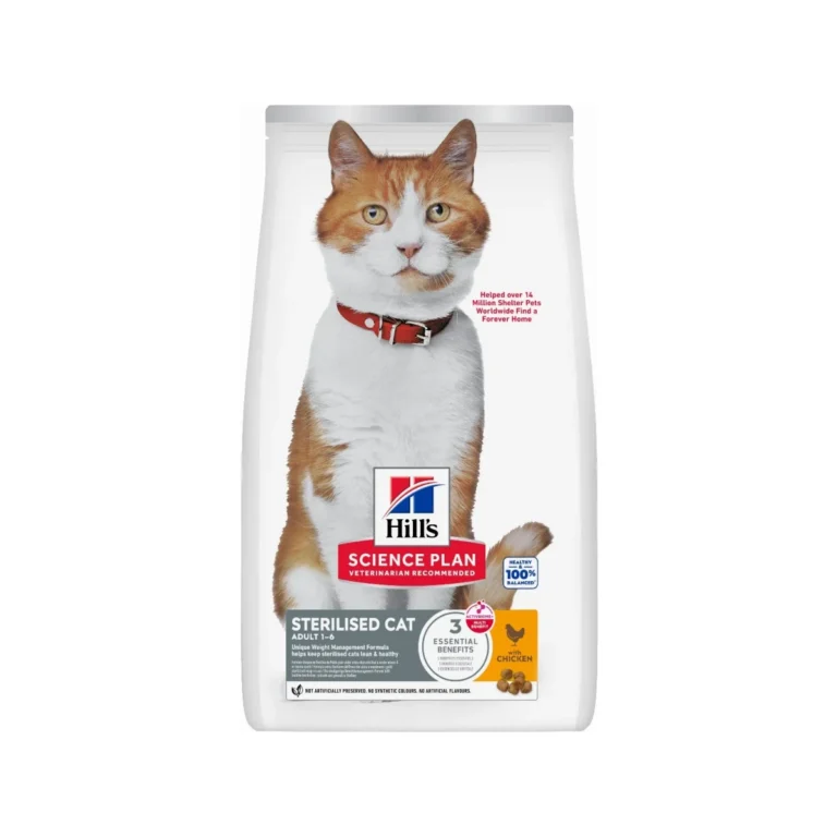 Hill's Science Plan Sterilised Cat Adult Chicken, 15 kg