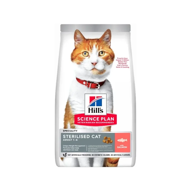 Hill's Science Plan Sterilised Cat Adult Salmon, 3 kg