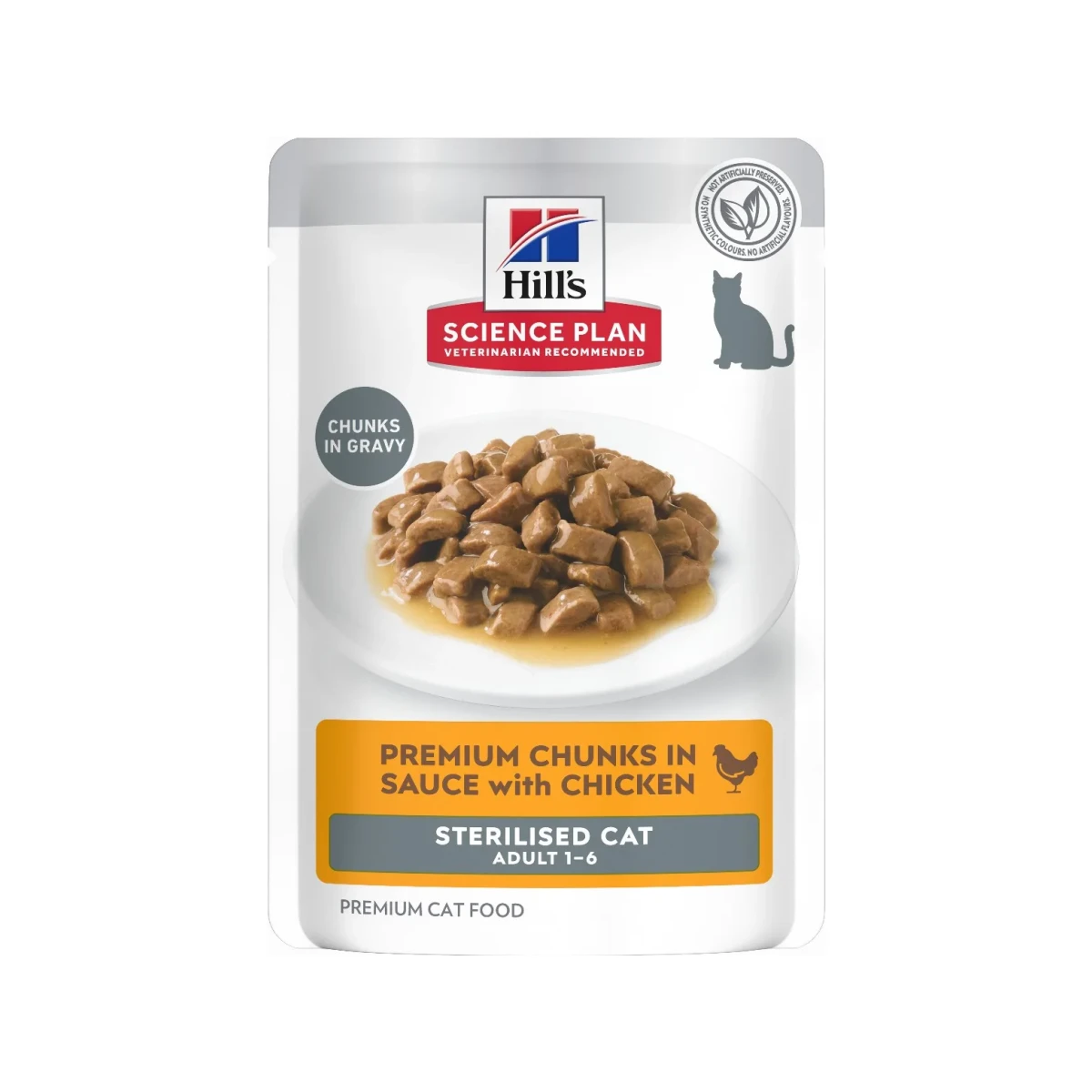 Hill's Science Plan Sterilised Cat Chicken, 12 x 85 g