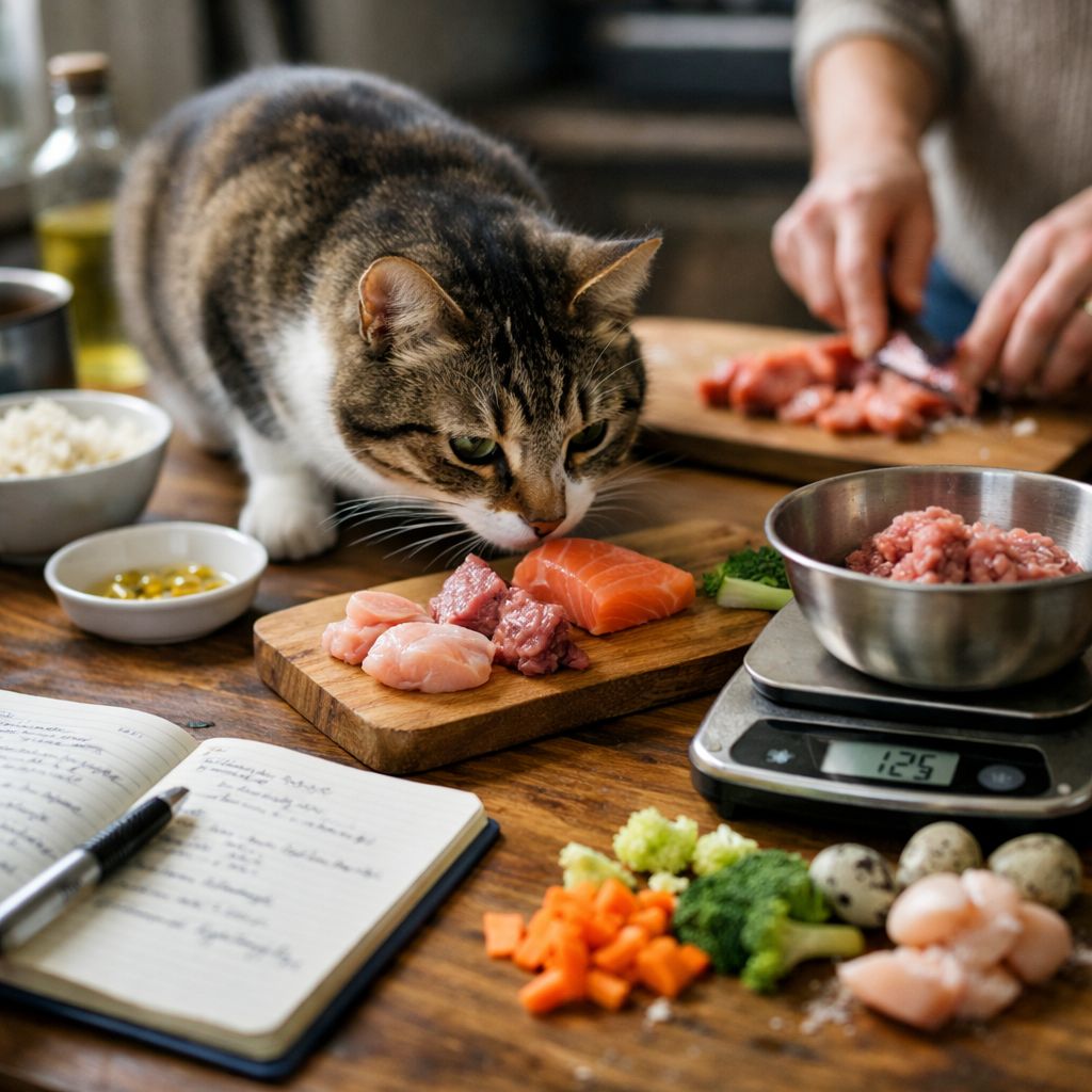 katės amžiaus mityba