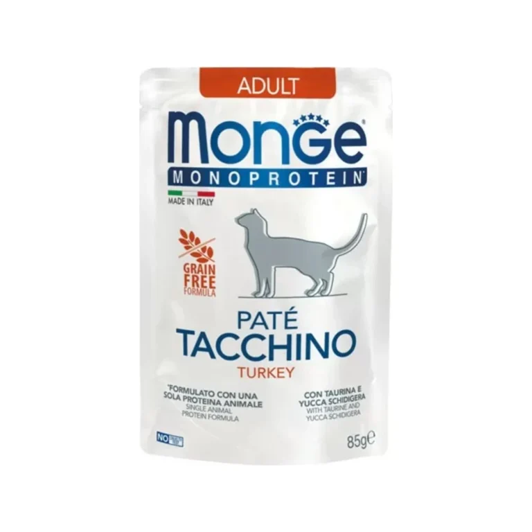 Monge Monoprotein Adult paštetas su kalakutiena, 85 g