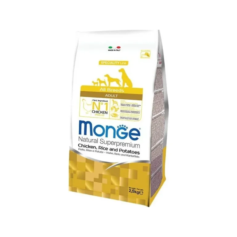 Sausas maistas šunims | Monge Monoprotein Adult vištiena, 2,5 kg