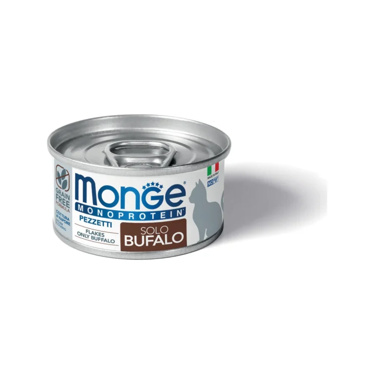 Monge Monoprotein Flakes tik su buivoliena, 80 g