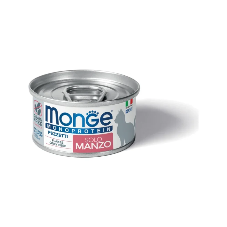 Monge Monoprotein Flakes tik su jautiena, 80 g