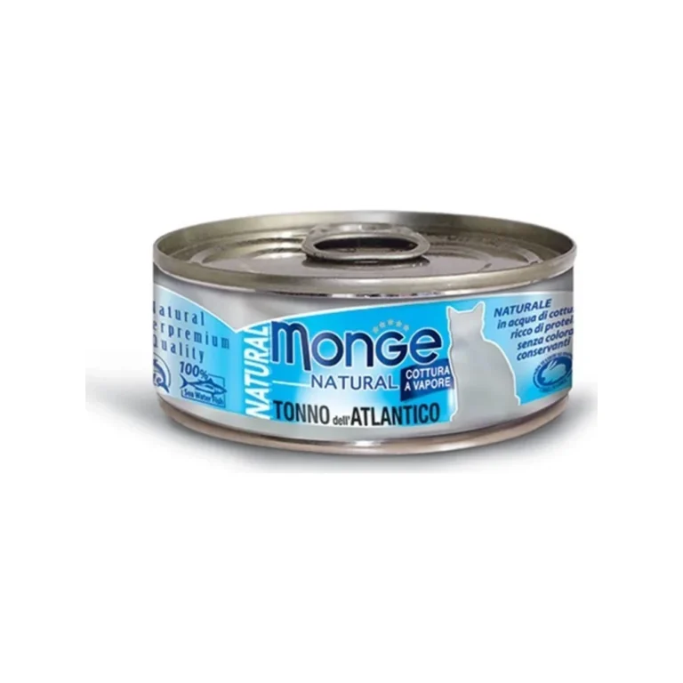 Monge Natural Atlanto tunas, 80 g