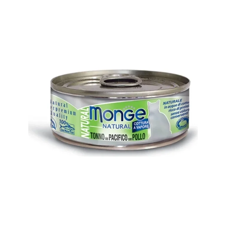 Monge Natural tunas su vištiena, 80 g