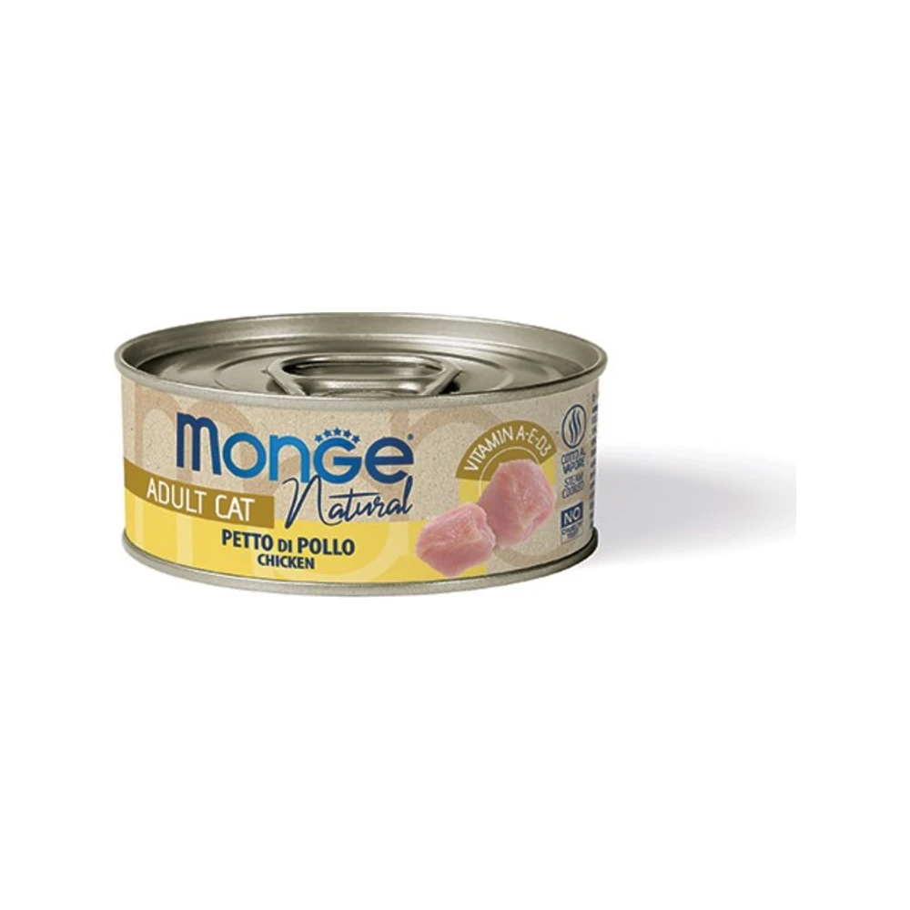 Monge Natural vištienos krūtinėlė padaže, 80 g