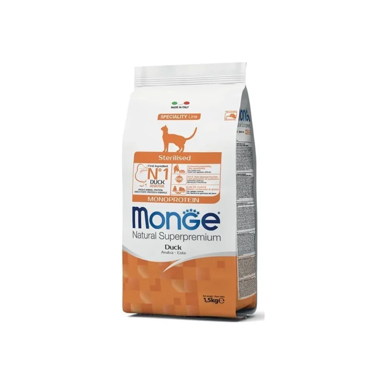 Monge Sterilised Adult antiena sausas maistas katėms, 1,5 kg
