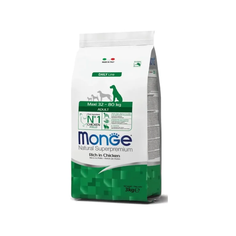 Monge Maxi Adult vištiena sausas maistas šunims, 12 kg