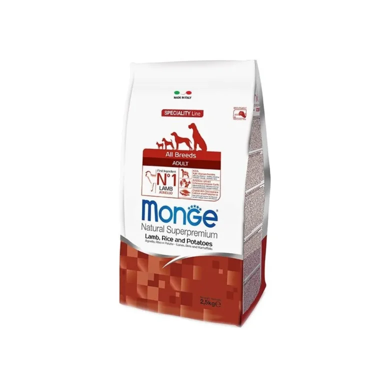 Monge Adult ėriena sausas maistas šunims 12 kg