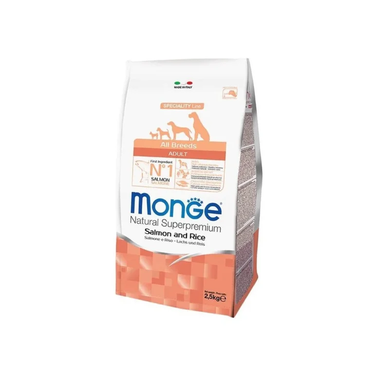Monge Adult lašiša sausas maistas šunims, 12 kg