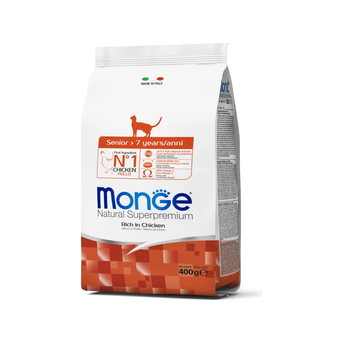 Monge Senior su vištiena, 400 g