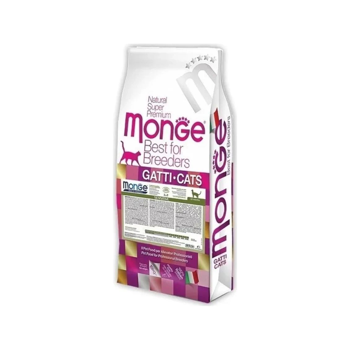 Sausas maistas katėms | Monge Daily Line Sensitive su vištiena, 10 kg