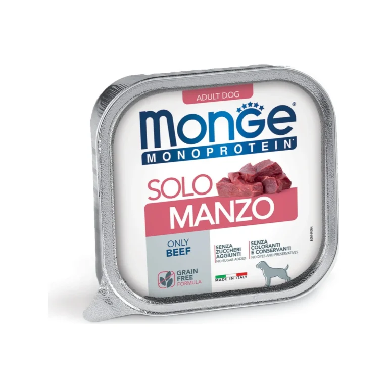 Monge Monoprotein Solo paštetas 100 % jautienos, 150 g