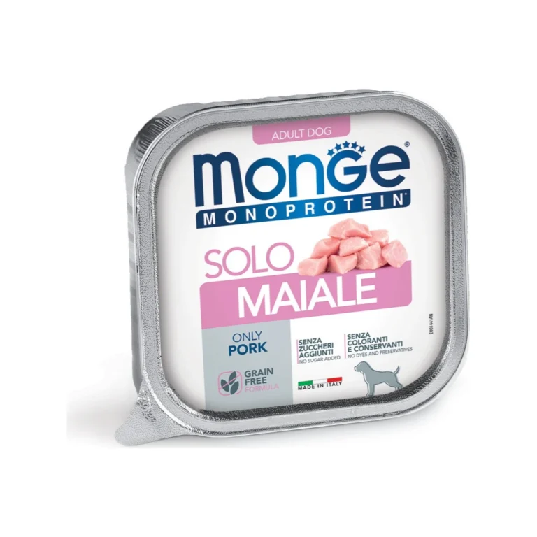 Monge Monoprotein Solo paštetas 100 % kiaulienos, 150 g